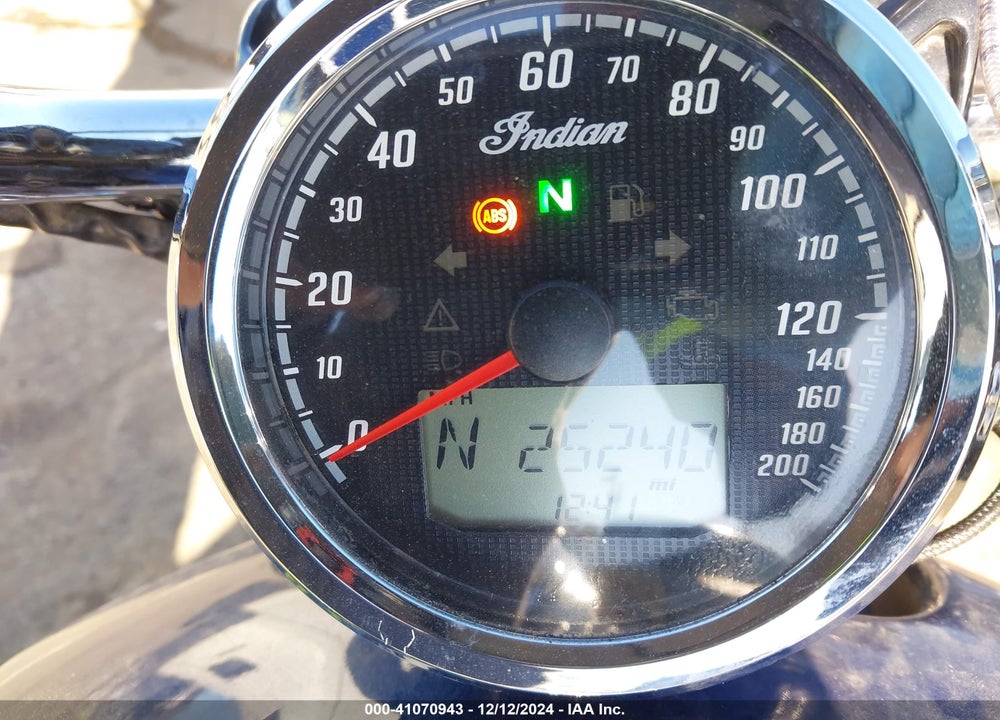 2021 INDIAN MOTORCYCLE CO. SCOUT ABS VIN: 56KMSA008M3180750