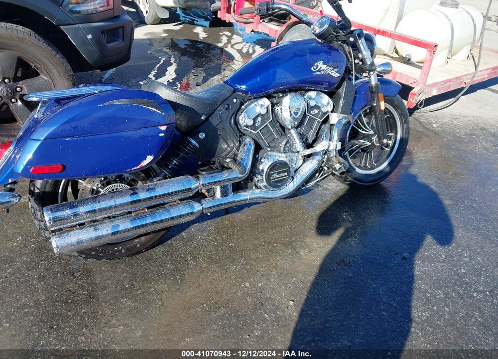 2021 INDIAN MOTORCYCLE CO. SCOUT ABS VIN: 56KMSA008M3180750