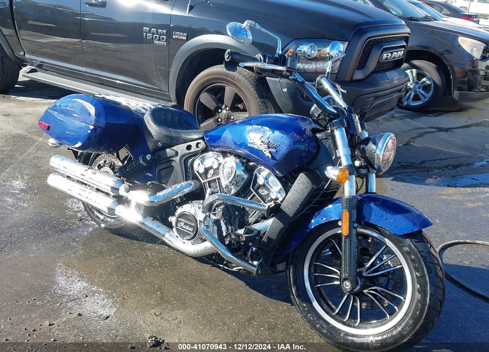 2021 INDIAN MOTORCYCLE CO. SCOUT ABS VIN: 56KMSA008M3180750
