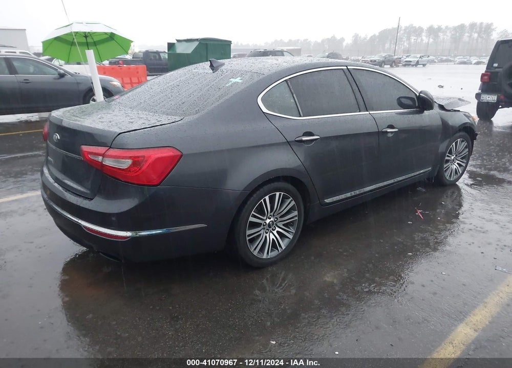 2014 KIA CADENZA PREMIUM VIN: KNALN4D7XE5167373