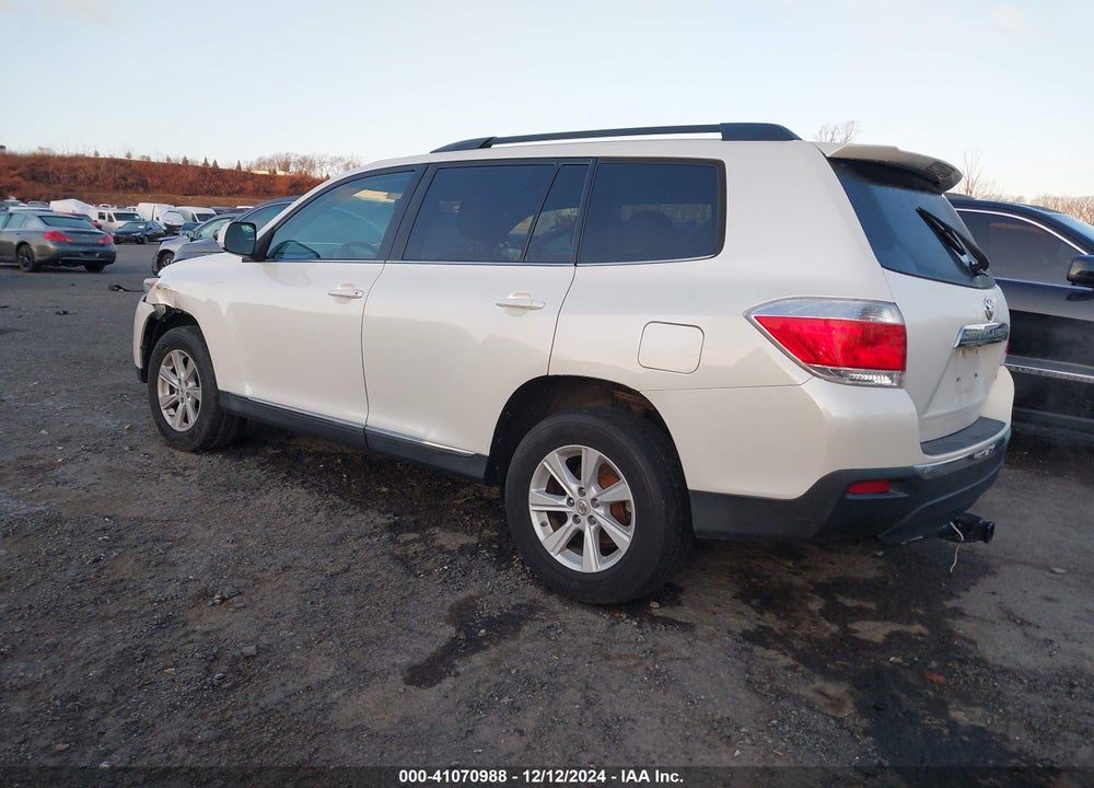 2012 TOYOTA HIGHLANDER SE V6 VIN: 5TDBK3EH0CS105819