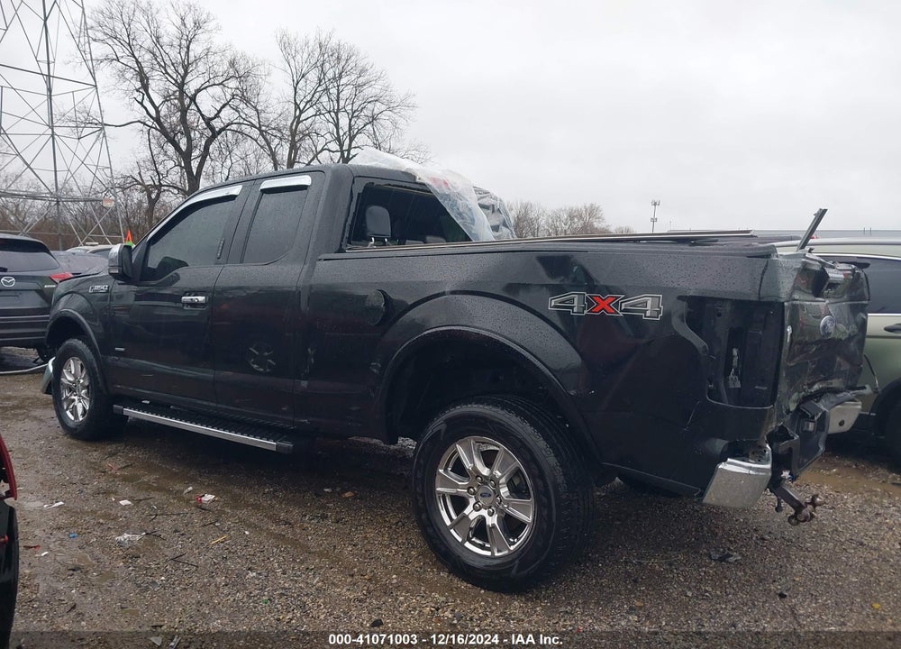 2016 FORD F-150 LARIAT VIN: 1FTEX1EP6GFB68195
