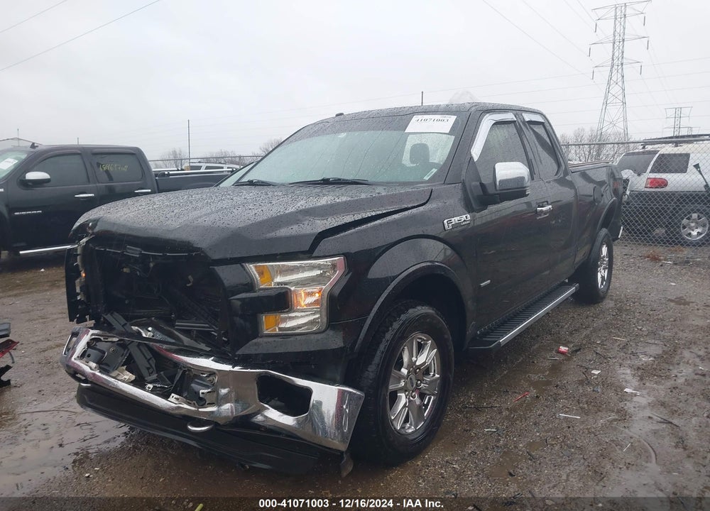 2016 FORD F-150 LARIAT VIN: 1FTEX1EP6GFB68195
