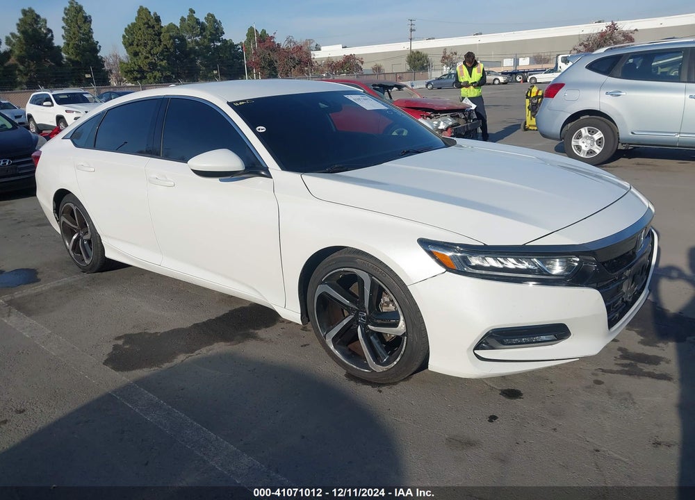 2018 HONDA ACCORD SPORT VIN: 1HGCV1F39JA058837