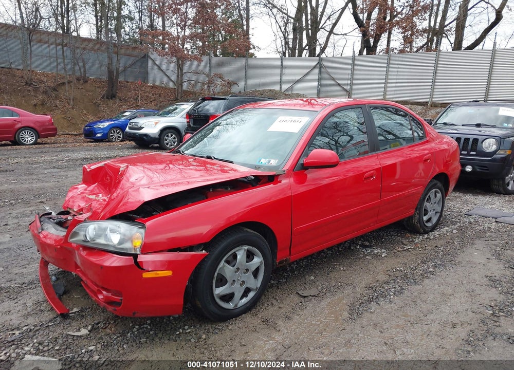 2004 HYUNDAI ELANTRA GLS/GT VIN: KMHDN46D24U818733