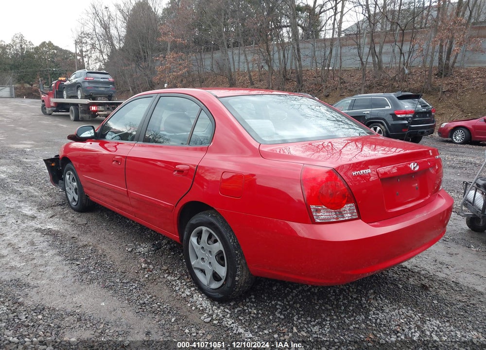 2004 HYUNDAI ELANTRA GLS/GT VIN: KMHDN46D24U818733