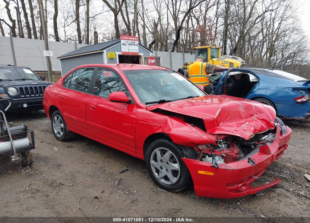 2004 HYUNDAI ELANTRA GLS/GT VIN: KMHDN46D24U818733