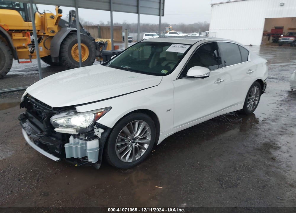 2018 INFINITI Q50 3.0T LUXE VIN: JN1EV7AR8JM431888