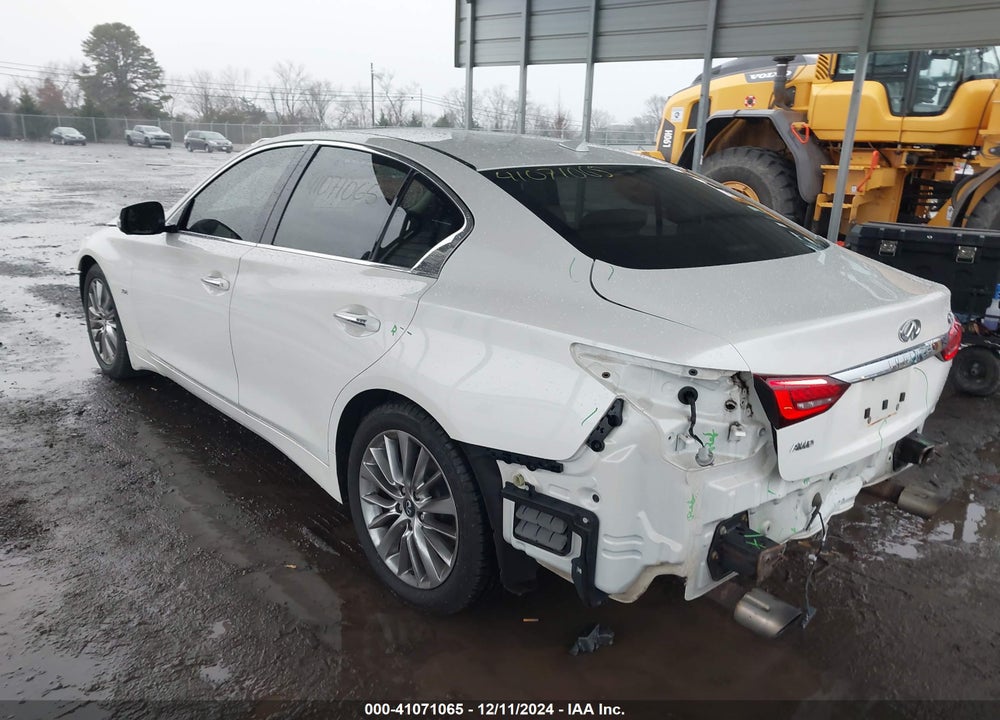 2018 INFINITI Q50 3.0T LUXE VIN: JN1EV7AR8JM431888