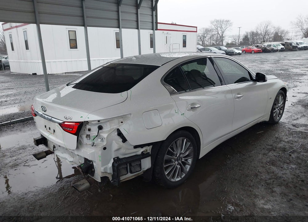 2018 INFINITI Q50 3.0T LUXE VIN: JN1EV7AR8JM431888