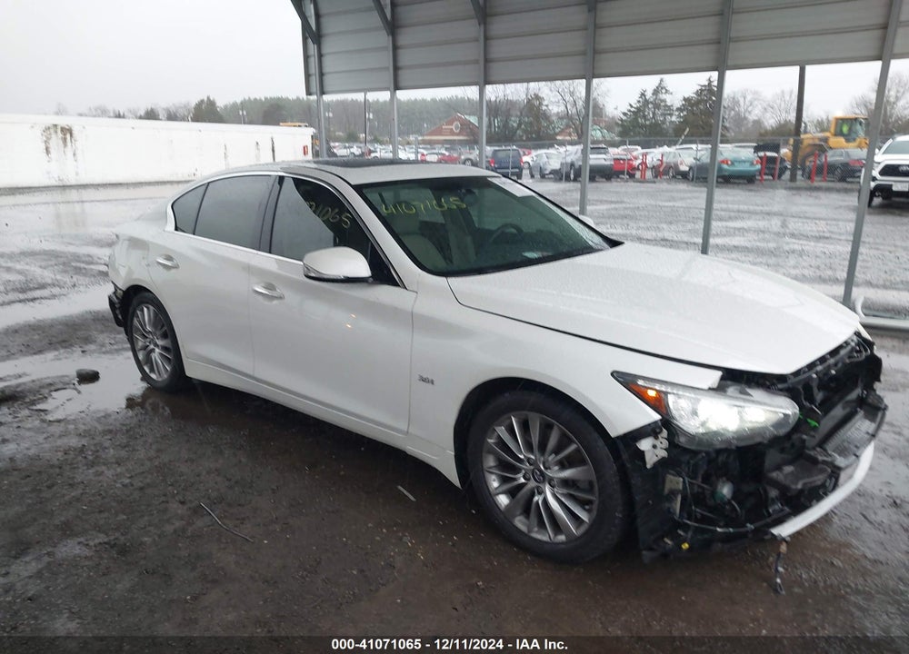 2018 INFINITI Q50 3.0T LUXE VIN: JN1EV7AR8JM431888