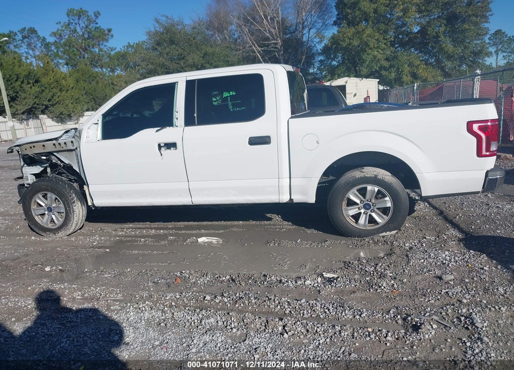 2017 FORD F-150 XLT VIN: 1FTEW1C88HFC37212