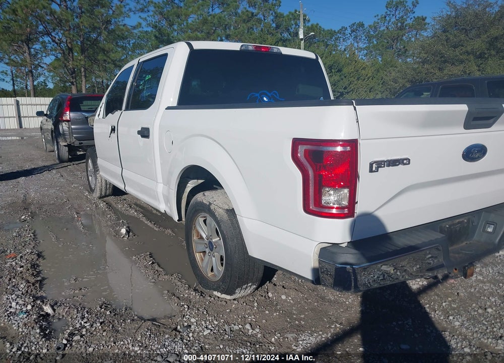 2017 FORD F-150 XLT VIN: 1FTEW1C88HFC37212