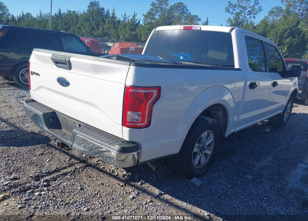 2017 FORD F-150 XLT VIN: 1FTEW1C88HFC37212
