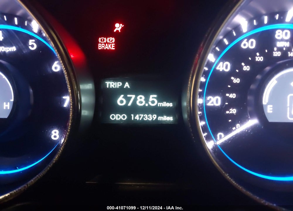 2011 HYUNDAI SONATA GLS VIN: 5NPEB4AC8BH189714