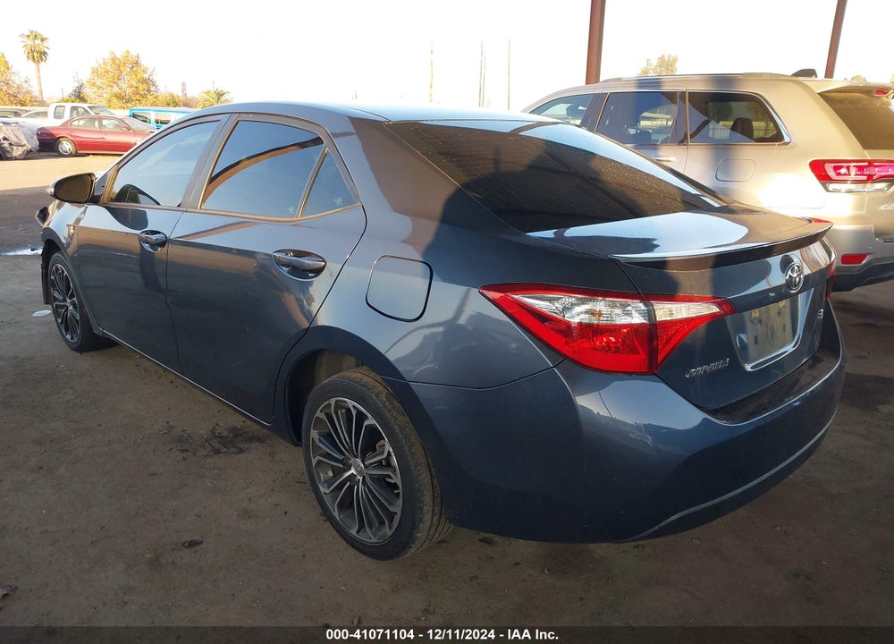 2015 TOYOTA COROLLA VIN: 5YFBURHE0FP341785