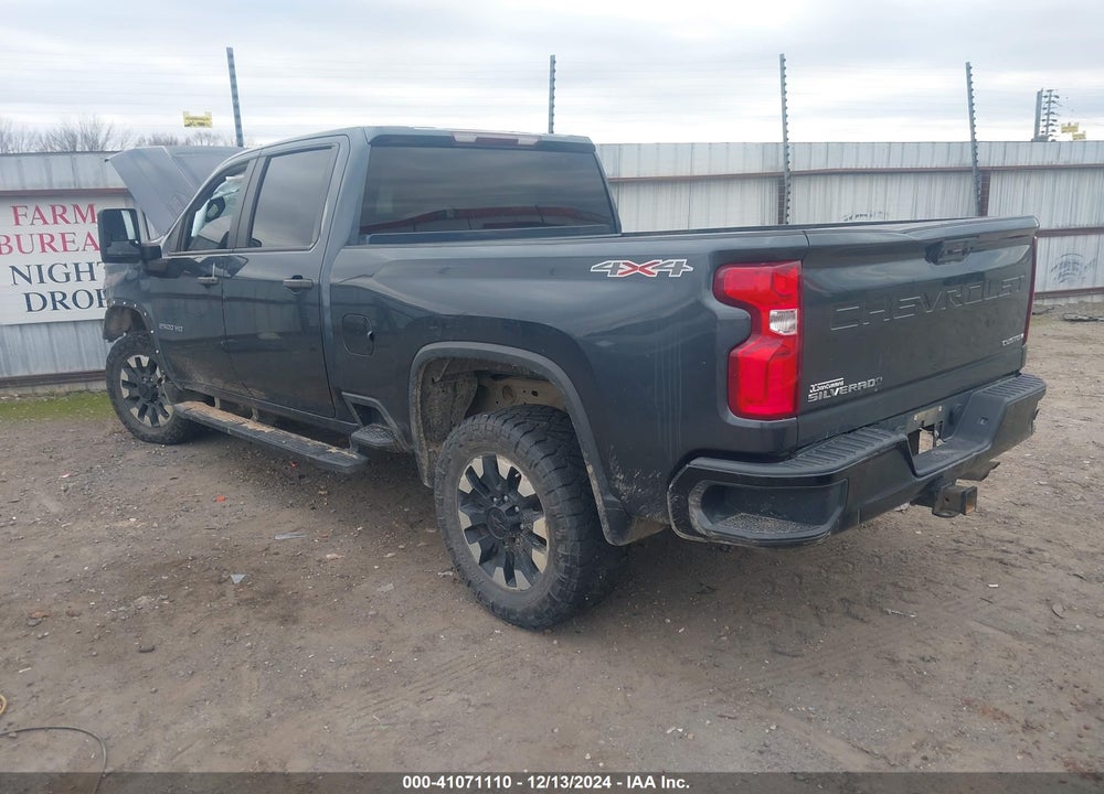 2020 CHEVROLET SILVERADO 2500HD 4WD STANDARD BED CUSTOM VIN: 1GC4YME70LF125072