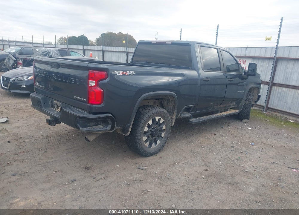 2020 CHEVROLET SILVERADO 2500HD 4WD STANDARD BED CUSTOM VIN: 1GC4YME70LF125072