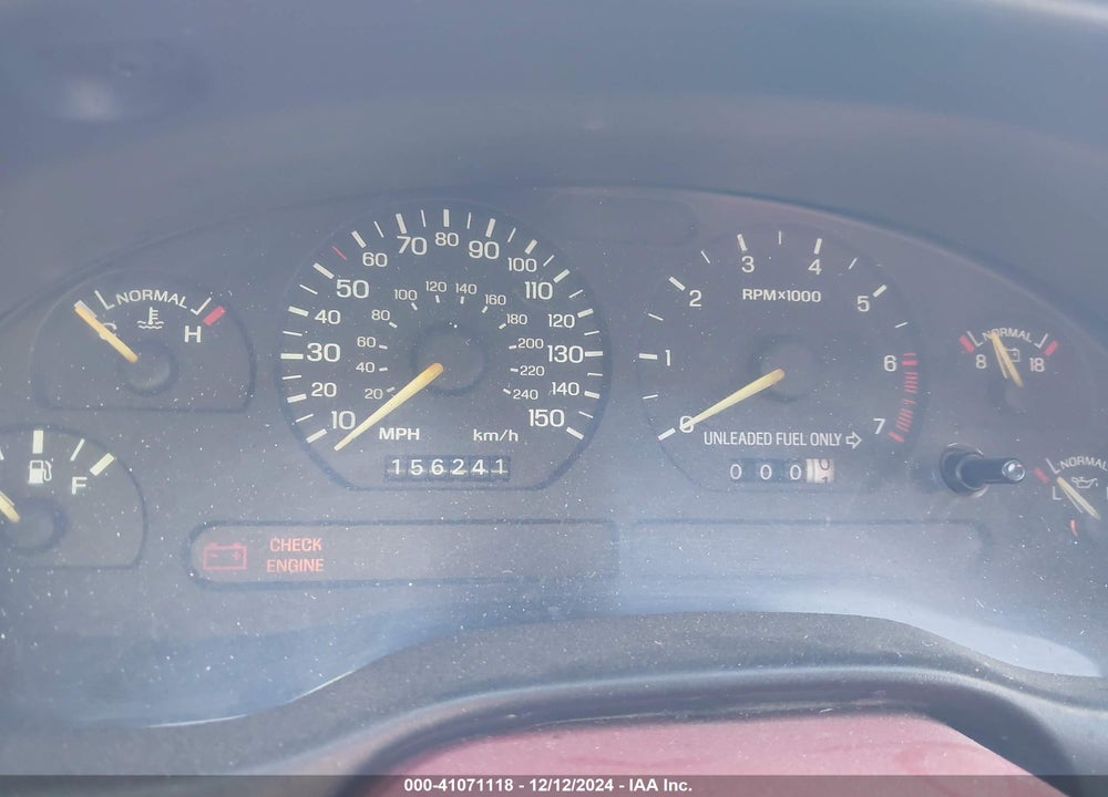 1995 FORD MUSTANG GT/GTS VIN: 1FALP42T7SF195947