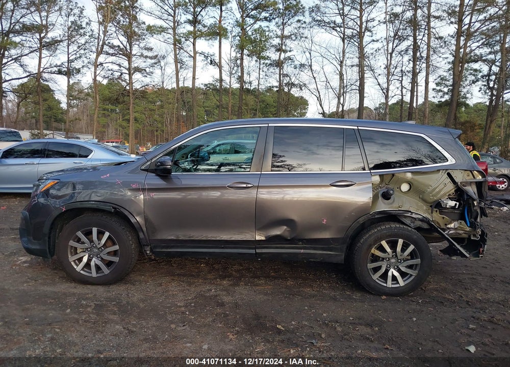 2021 HONDA PILOT 2WD EX-L VIN: 5FNYF5H57MB016864