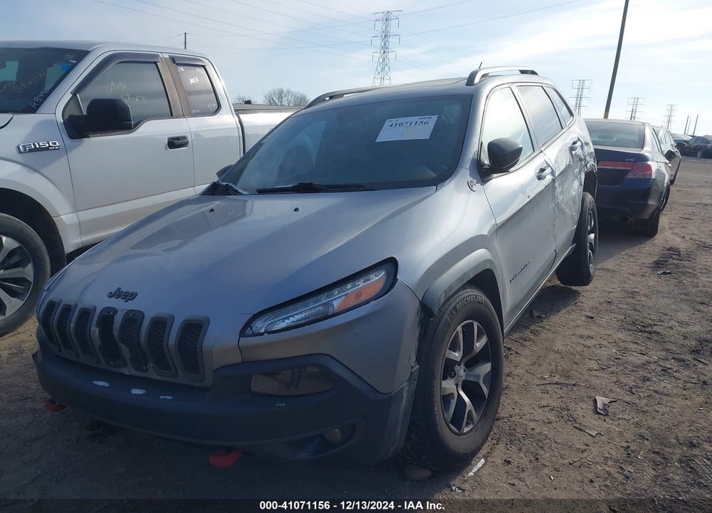 2014 JEEP CHEROKEE TRAILHAWK VIN: 1C4PJMBS9EW125326