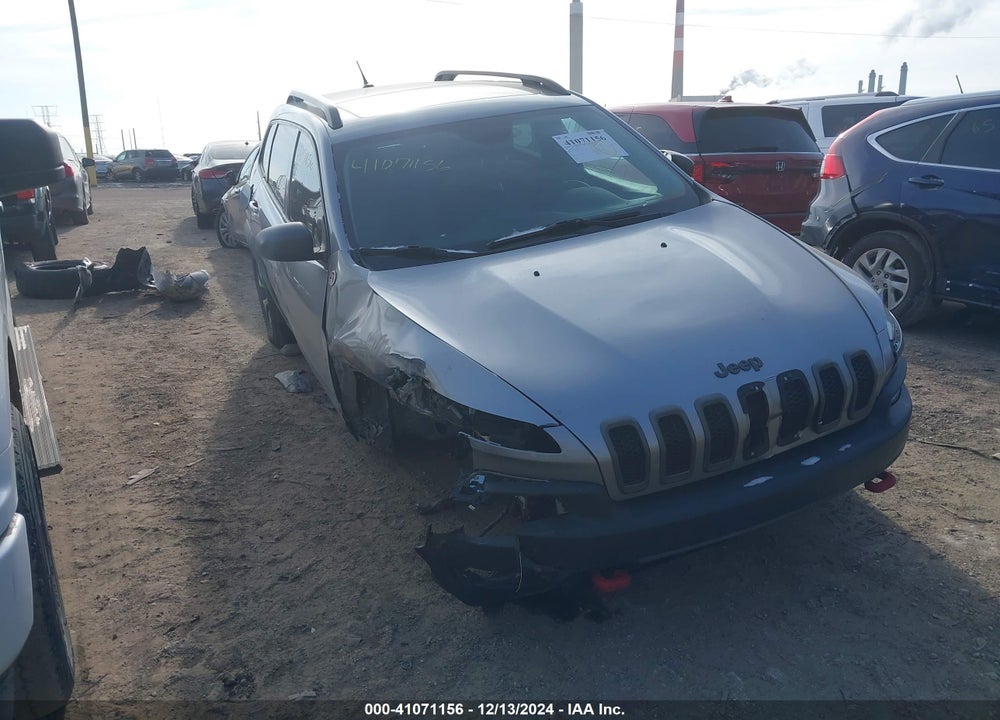 2014 JEEP CHEROKEE TRAILHAWK VIN: 1C4PJMBS9EW125326