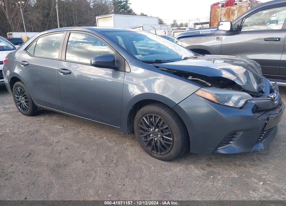 2015 TOYOTA COROLLA LE VIN: 2T1BURHE5FC274102