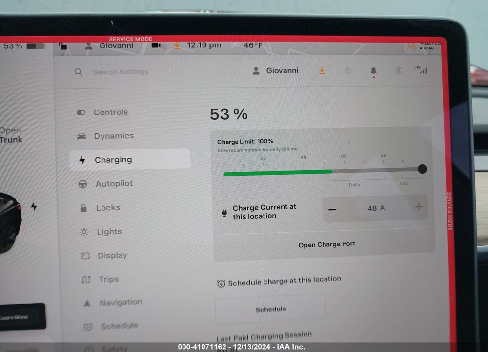 2018 TESLA MODEL 3 LONG RANGE/PERFORMANCE VIN: 5YJ3E1EBXJF067979