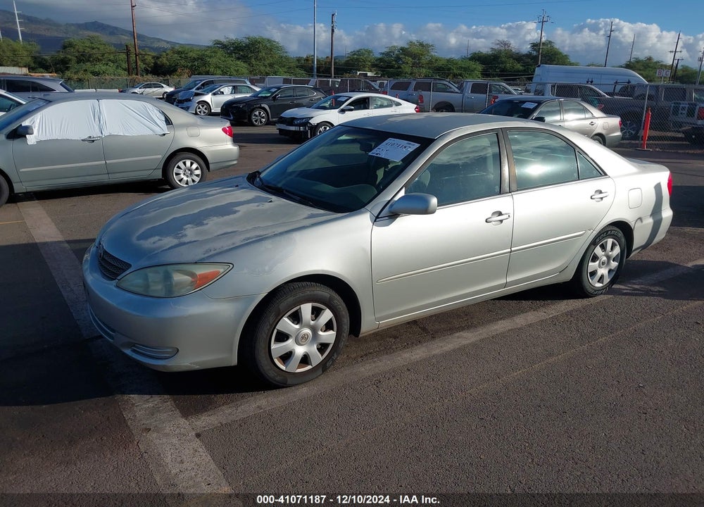 2003 TOYOTA CAMRY LE VIN: JTDBE32K230237104