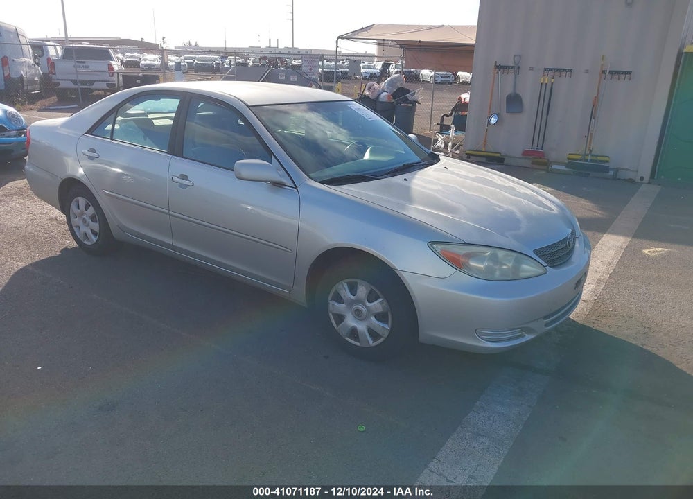 2003 TOYOTA CAMRY LE VIN: JTDBE32K230237104