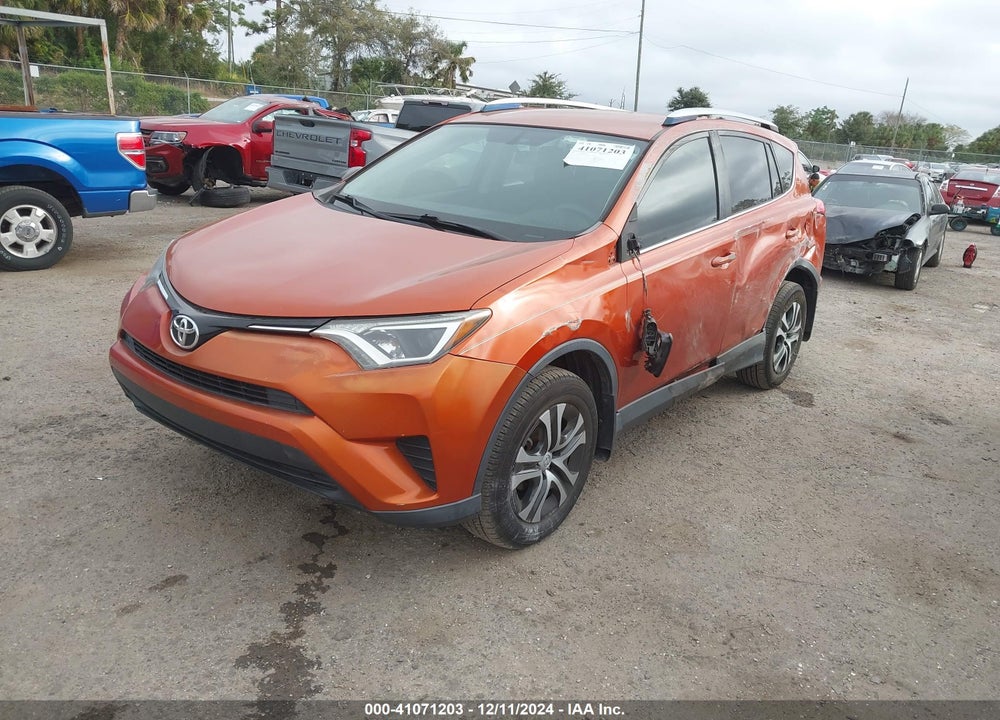 2016 TOYOTA RAV4 LE VIN: JTMZFREV8GJ100110
