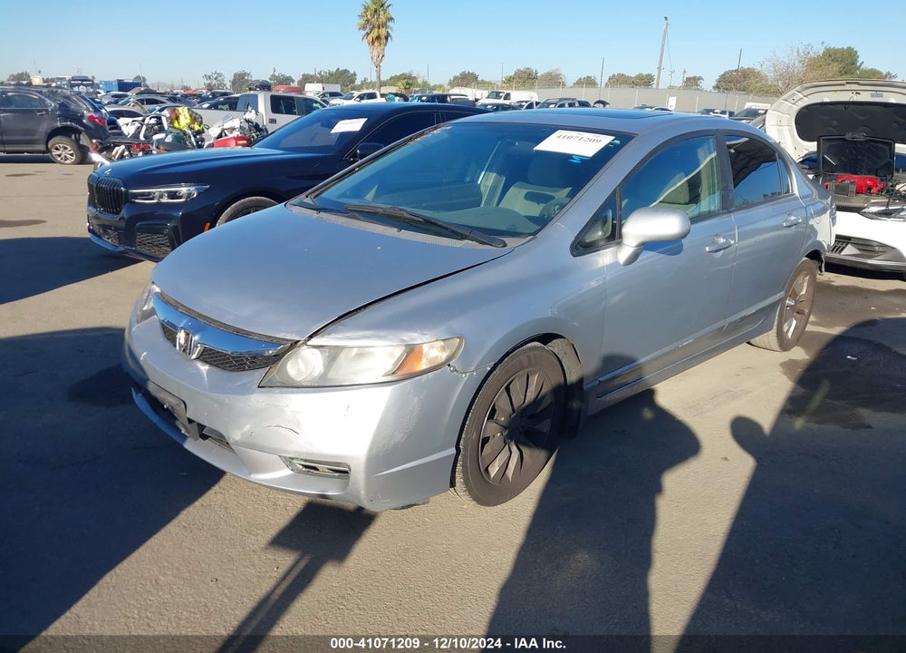 2010 HONDA CIVIC VIN: 19XFA1F80AE022566