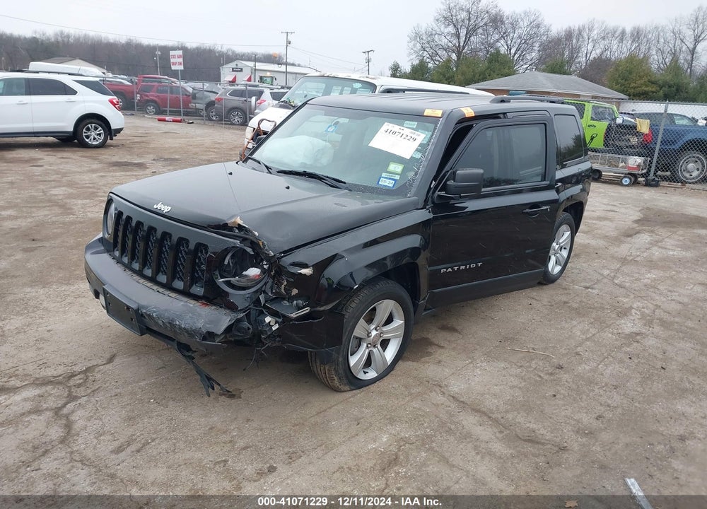 2016 JEEP PATRIOT LATITUDE VIN: 1C4NJPFB2GD576969