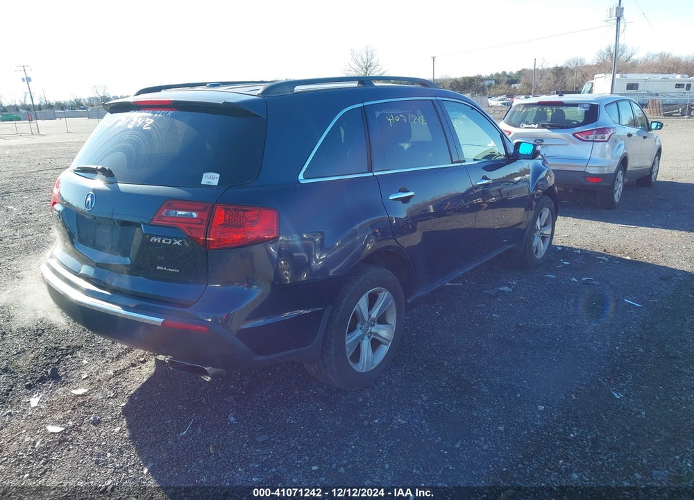 2011 ACURA MDX TECHNOLOGY PACKAGE VIN: 2HNYD2H4XBH505918