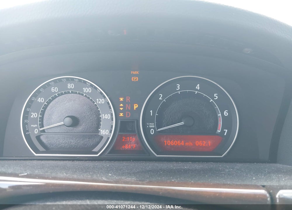 2008 BMW 750LI VIN: WBAHN83548DT83470
