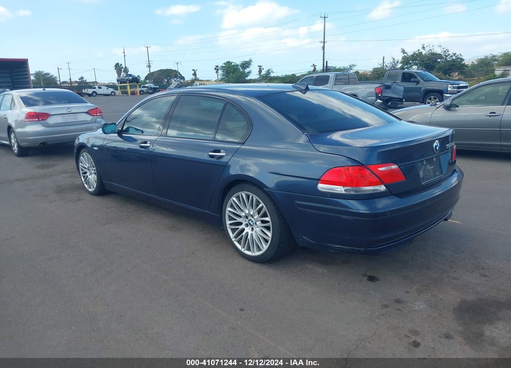 2008 BMW 750LI VIN: WBAHN83548DT83470
