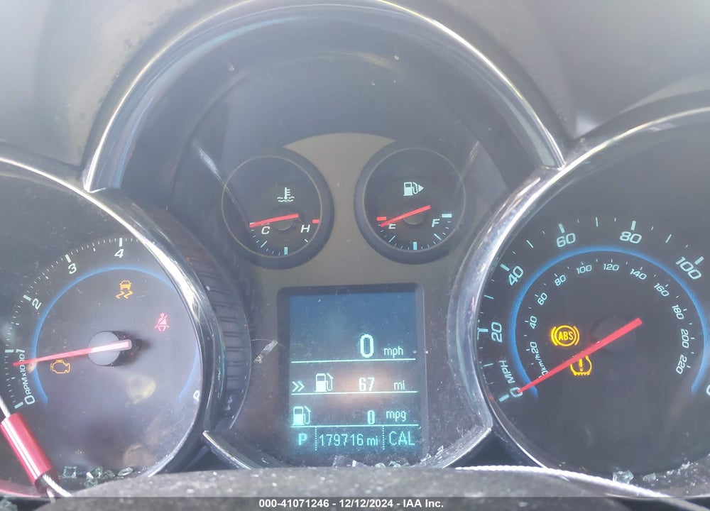 2012 CHEVROLET CRUZE 2LT VIN: 1G1PG5SC4C7386411