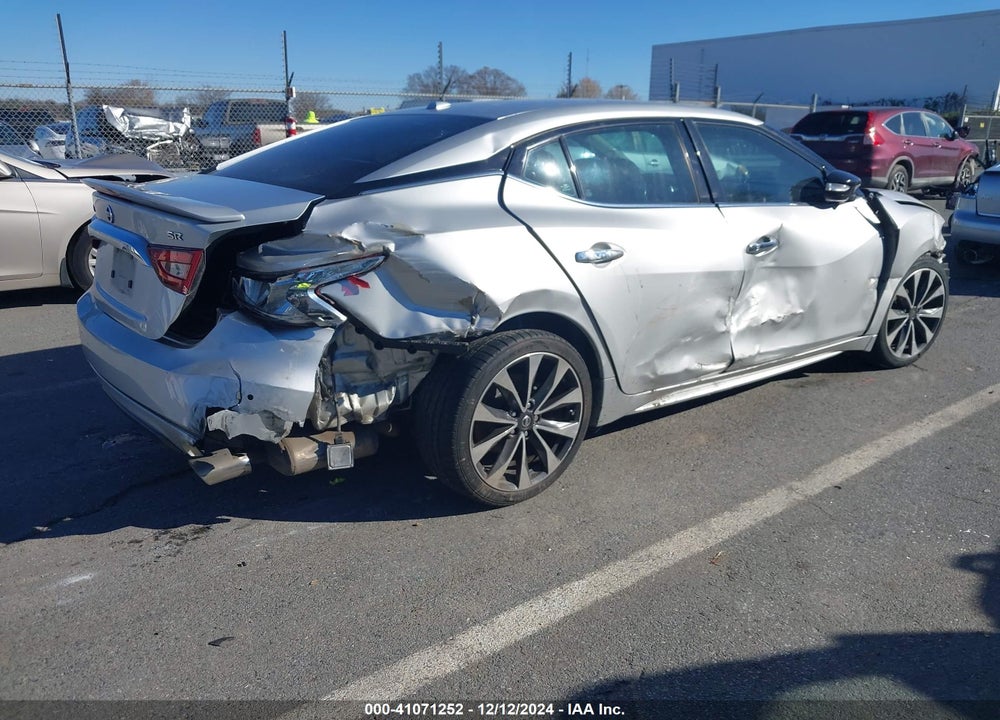 2016 NISSAN MAXIMA VIN: 1N4AA6AP2GC375810