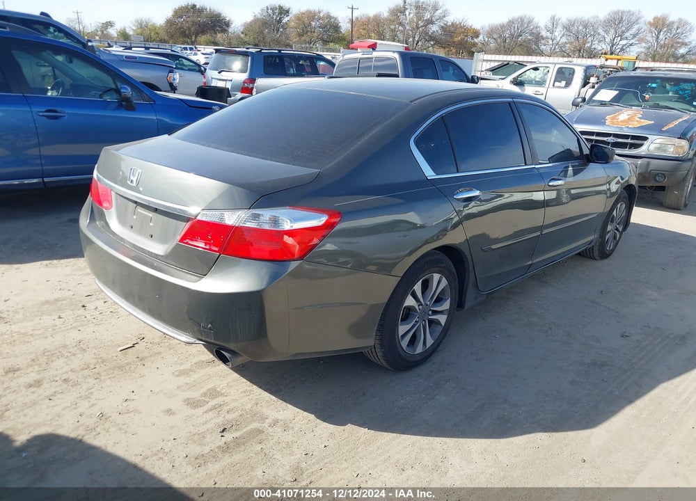 2013 HONDA ACCORD LX VIN: 1HGCR2F36DA122492