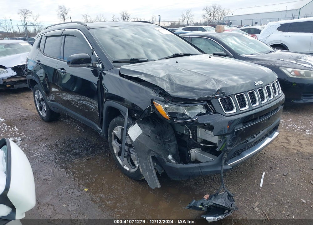 2018 JEEP COMPASS LIMITED 4X4 VIN: 3C4NJDCB7JT329919