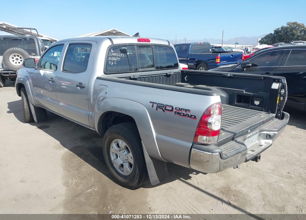 2015 TOYOTA TACOMA DOUBLE CAB PRERUNNER VIN: 3TMJU4GN4FM177920