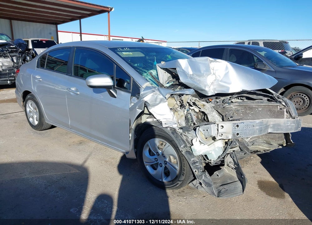 2014 HONDA CIVIC LX VIN: 2HGFB2F55EH516779