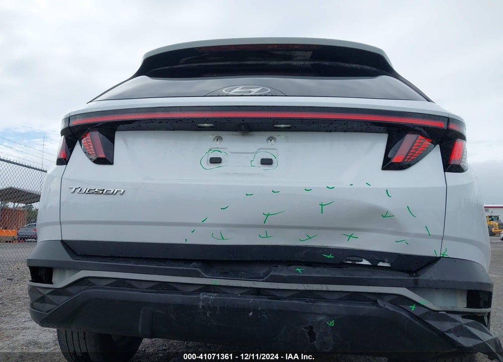 2022 HYUNDAI TUCSON SEL VIN: 5NMJC3AE9NH029642