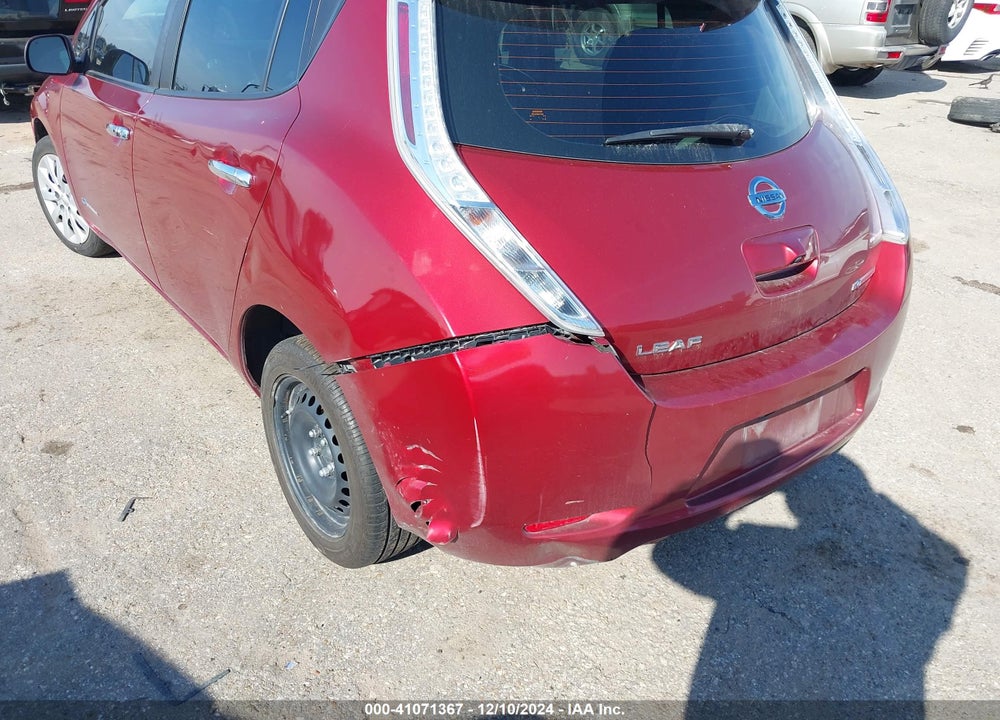 2015 NISSAN LEAF S VIN: 1N4AZ0CP8FC313684