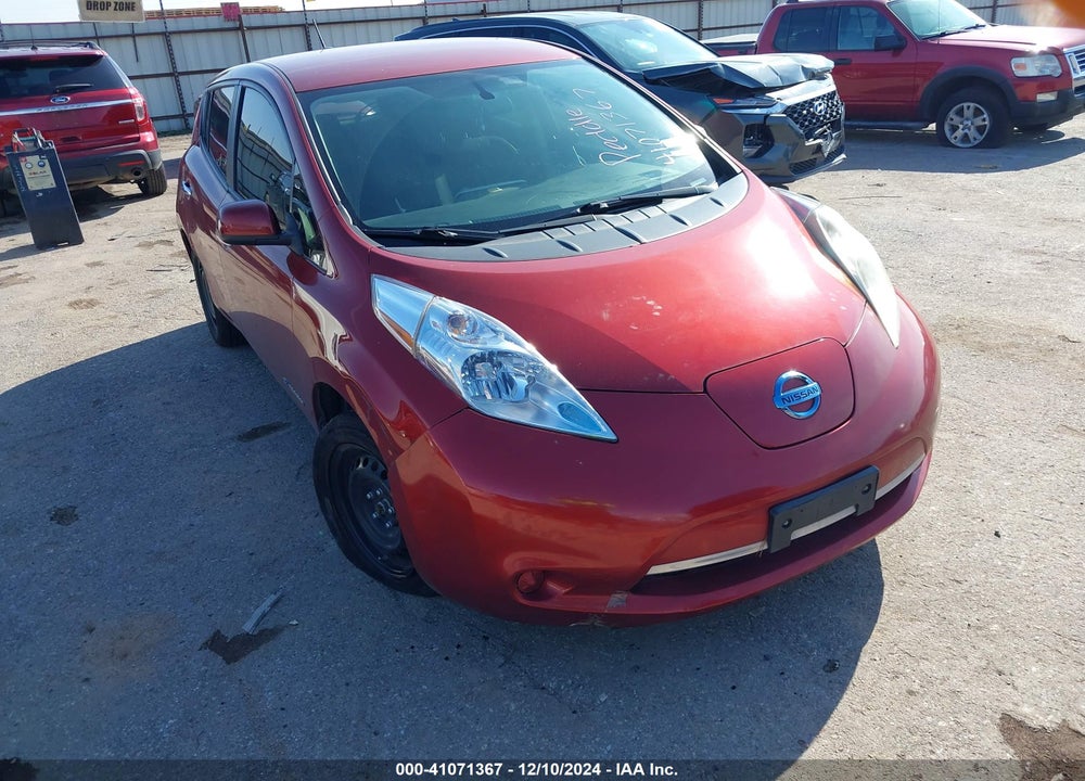2015 NISSAN LEAF S VIN: 1N4AZ0CP8FC313684
