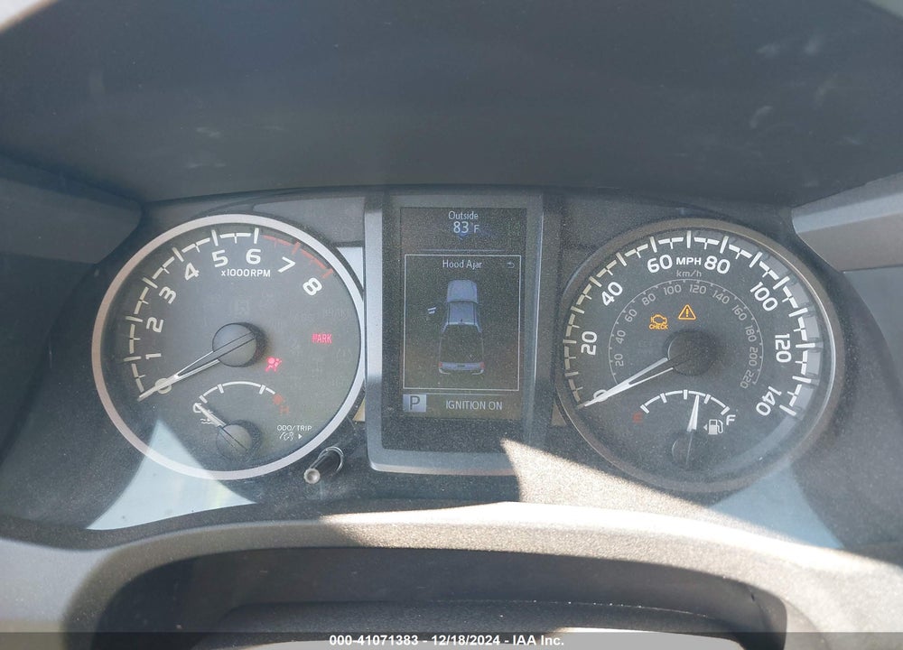 2019 TOYOTA TACOMA 4WD TRD OFF ROAD VIN: 3TMDZ5BN4KM079315