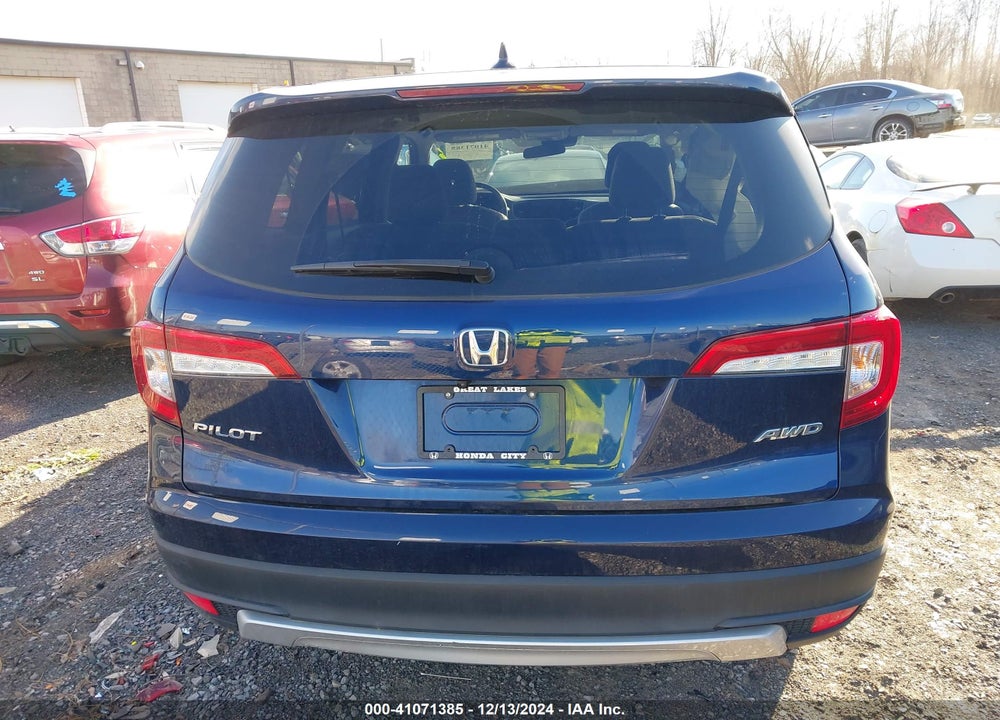 2020 HONDA PILOT AWD EX VIN: 5FNYF6H33LB055275