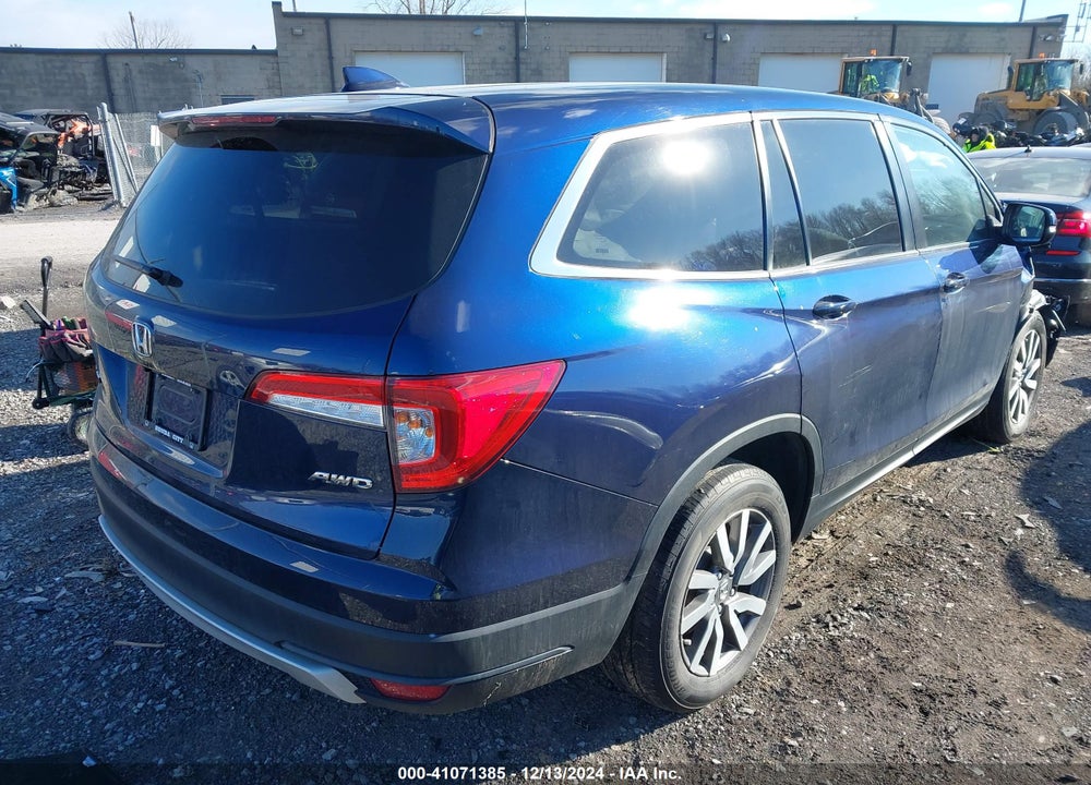 2020 HONDA PILOT AWD EX VIN: 5FNYF6H33LB055275