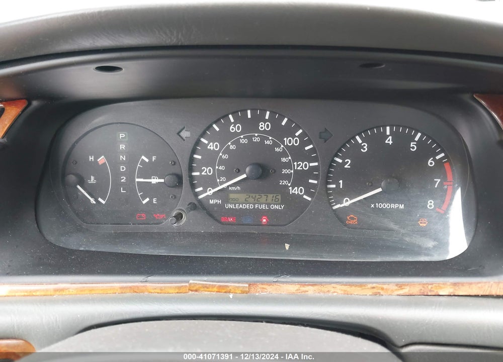 1999 TOYOTA CAMRY LE VIN: 4T1BG22K9XU448301