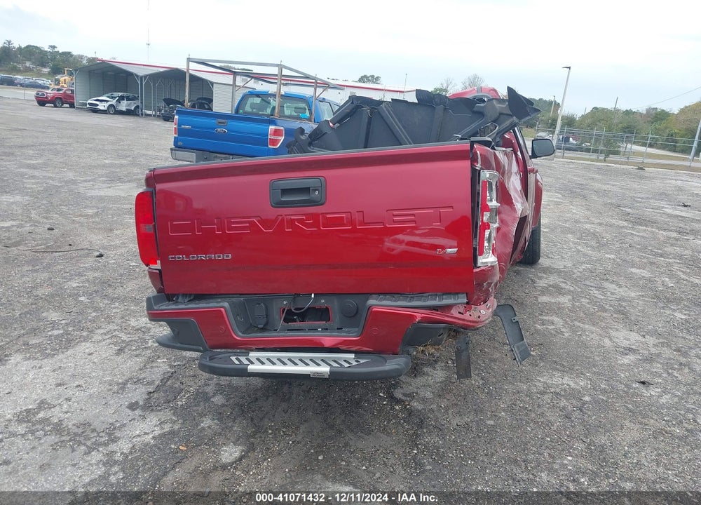2021 CHEVROLET COLORADO 2WD SHORT BOX LT VIN: 1GCGSCEN0M1276094
